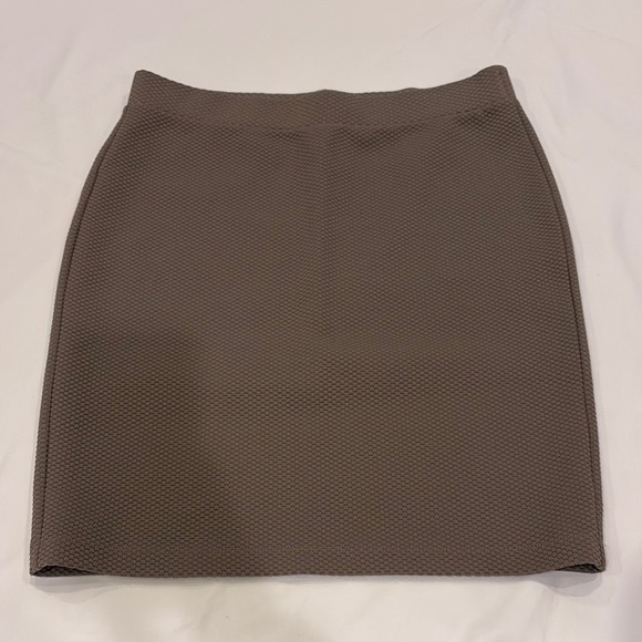 LOFT Dresses & Skirts - LOFT Brown Mini Pencil Skirt for Work